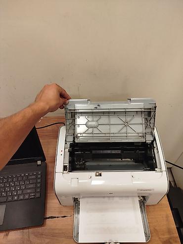 limfodrenaj aparat: HP LaserJet P1102 lazer printer - Növ: Monoxrom (qara-ağ) lazer — 3