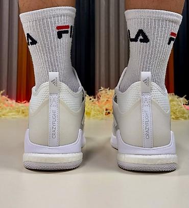 Кроссовки и спортивная обувь: Мужские кроссовки, 42.5, Adidas, Б/у, цвет - Белый — 4