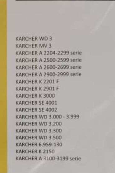 Пылесосы: Пылесос, Karcher, Строительный, Мешок — 2