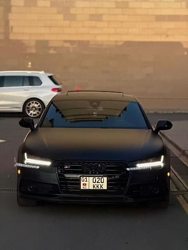 Audi: Audi S7: 2018 г., 4 л, Автомат, Бензин, Хэтчбэк — 2