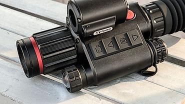 Оптикалык мээлеткичтер: Цифровой охотничий прицел Sytong HT-70 LRF (5-20x) — компактная модель — 3