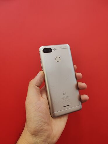 xiaomi 12s ultra: Xiaomi Redmi 6, 64 GB, rəng - Qızılı, 
 Zəmanət, Düyməli, Sensor