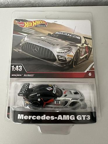 hot wheels formula 1: Hot Wheels Premium – Mercedes‑AMG GT3 miqyası 1:43 - Brend: Hot — 1