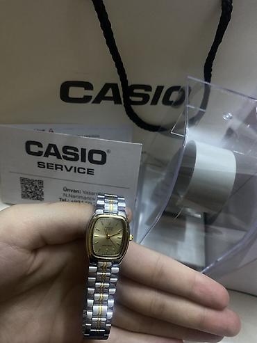 Qol saatları və aksesuarlar: İşlənmiş, Qol saatı, Casio, rəng - Qızılı — 4