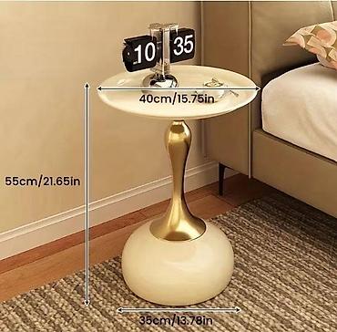 Stolovi: Moderan pomoćni/klub stočić – skulpturalni dizajn - Dizajn: savremena — 5