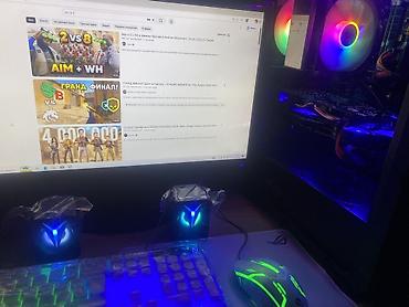 игровой пк комплект: Компьютер, ядер - 8, ОЗУ 16 ГБ, Игровой, Новый, Intel Core i7, AMD Radeon RX 580, SSD — 1