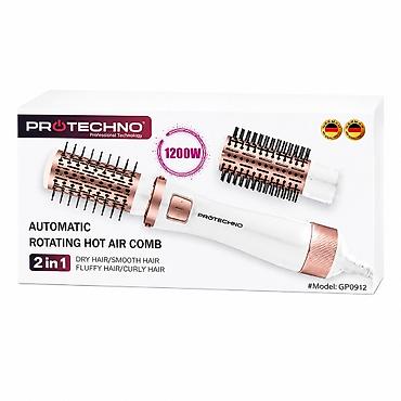 Məhsul №: 6926 Məhsulun adı: Fen-fırça ProTechno GP0912, 1200 Vt, Ağ
