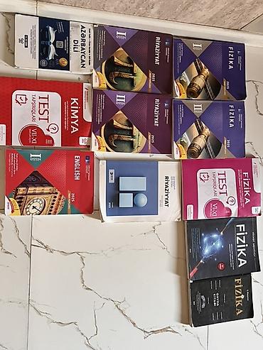 Testlər: Her biri 4manat tep teze yazılı deyil 2dene kitab alana endirim — 1