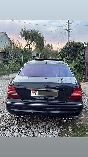 мерс 500 кабан: Mercedes-Benz S-Class: 2004 г., 5 л, Автомат, Бензин, Седан — 7