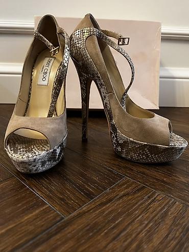 jimmy choo: Orijinal Jimmy Choo qadın hündürdaban ayaqqabı - Model: Jimmy Choo — 1