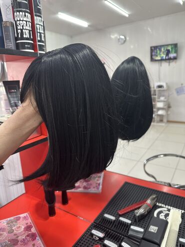 Красота и здоровье: Продаю обсалютно новый парик удлиненое каре с челкой термо шикарное