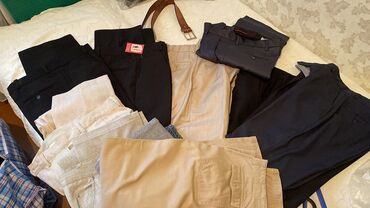 мужские штаны на манжетах: Брюки 3XL (EU 46), 4XL (EU 48), 5XL (EU 50)