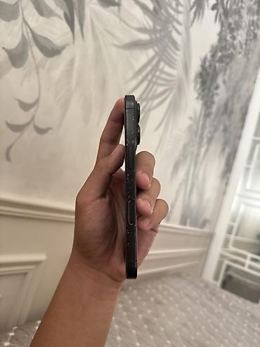 iphone cable: IPhone 16 Pro, Б/у, 128 ГБ, Black Titanium, Кабель, Коробка, 88 % — 6