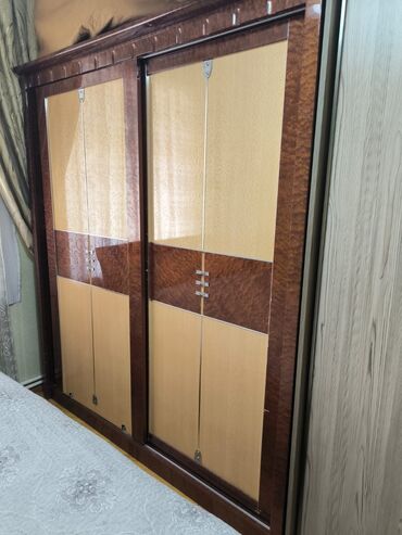 Yataq otağı dəstləri: İkinəfərlik çarpayı, Dolab, Termo, 2 tumba, İşlənmiş
