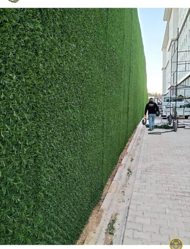 Bağ və bostan üçün digər məhsullar: Yaşıl dekorativ hasar-çim çit-setka qazon. Şirkətimiz tərəfindən — 6