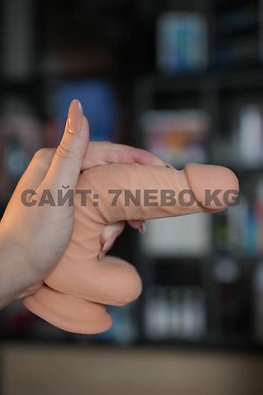 Товары для взрослых: Мягкий реалистичный фаллоимитатор с множеством рельефных текстур и — 7