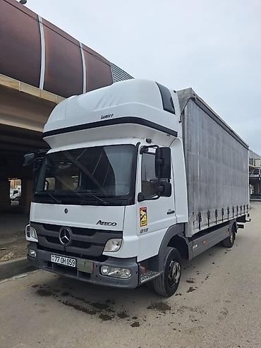 maşın guzgu: Mercedes-Benz Atego 818, 2011 il, motor 4.3 l, Tent, İşlənmiş — 2