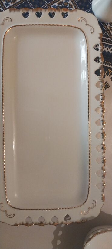 Nahar dəstləri və servizlər: Nahar dəsti, rəng - Ağ, Farfor — 6