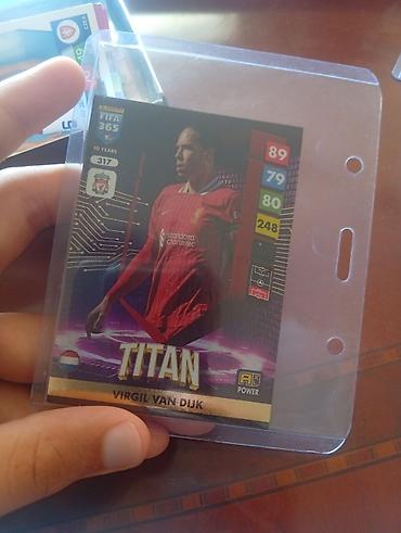 liverpool: Panini FIFA 365 Adrenalyn XL 2025 kolleksiya kartı – “Titan” seriyası — 1