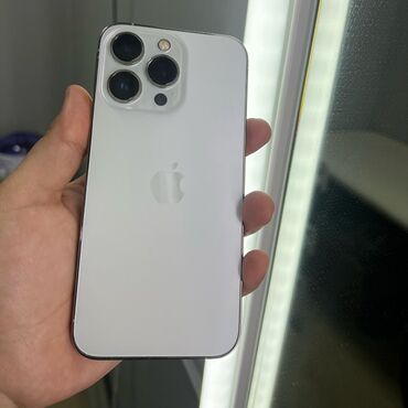акумлятор б у: IPhone 13 Pro, Б/у, 512 ГБ, Белый, Защитное стекло, Чехол, 83 %