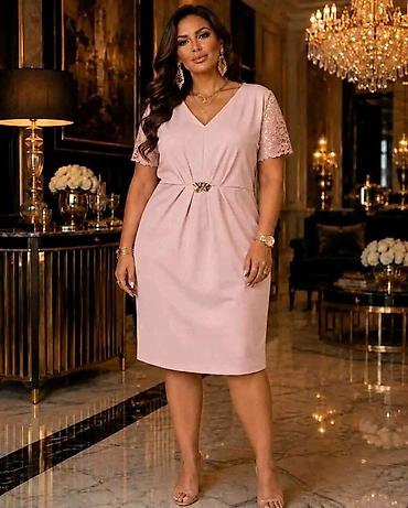 Haljine: ✨️BIG SIZE MODEL ✨️
Velicine: XL XXL XXXL XXXXL
Cena: 3400dinara — 4