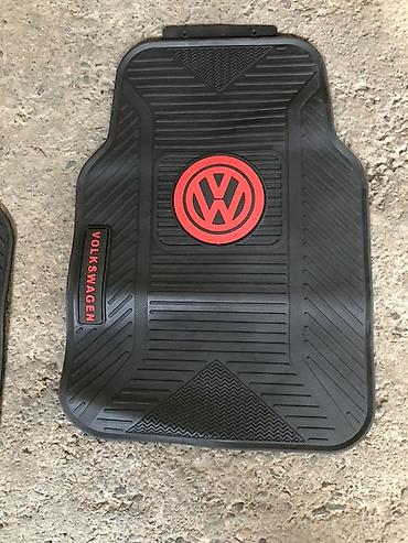 полики венто: Плоские Резиновые Полики Для салона Volkswagen, цвет - Черный, Новый — 2