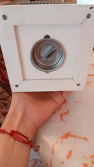 samdanlar ve saat: Vitraj şüşəli dekorativ fənər - Material: ağ rəngdə taxta korpus — 2