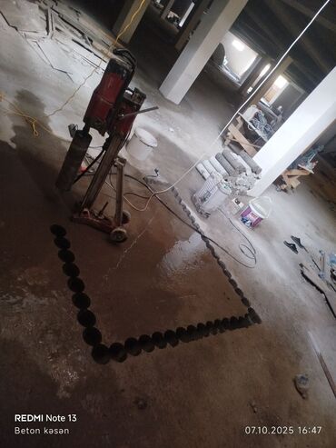 Beton işləri: Beton kəsmə beton deşmə xidməti Karot - HILTI DD 200 / 350 ilə 25 ° — 5