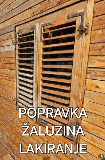 profesionalno sminkanje dolazak na adresu: Popravka svih mogućih kvarova drvenih žaluzina Vracanje odpalih pera