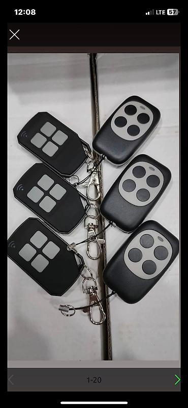 Пульты для ворот и шлагбаумов: Профессиональное изготовление пультов/брелоков для автоматических — 16