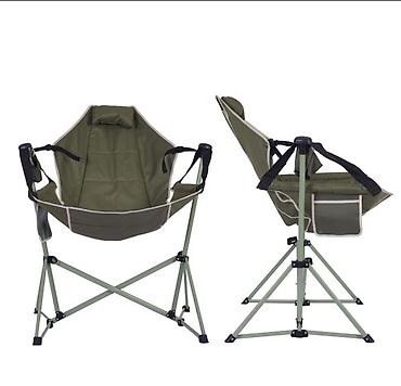 camp: Туристическое складное кресло качалка Camping Boss Удобное складное — 10