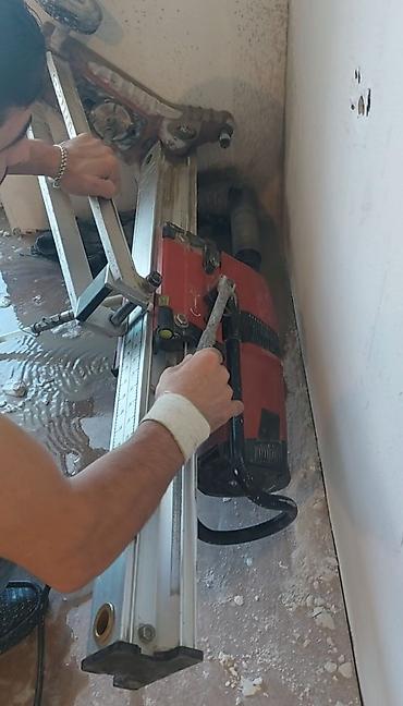 Beton işləri: Beton deşmə və kəsmə xidməti - Beton kesimi beton kesen beton deşen — 4