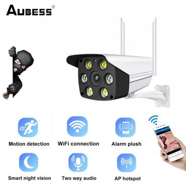 Videomüşahidə: 👉Qymət - 45azn dən başlayır ✔️Wifi camera📷📶 ✔️Çəkiliş-1080hp🎦 — 5