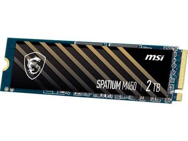 SSD diskləri: Daxili SSD disk MSI, 2 TB, Yeni