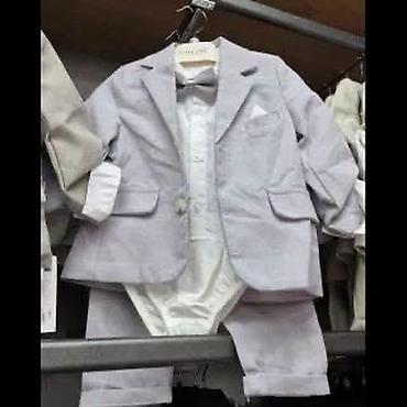 kompleti za krstenje decaka: ✨ ELEGANTNO SVEČANO ODELO ZA BEBE (4 DELA) ✨ Prelepo i moderno odelo u — 2