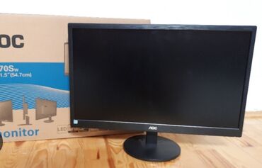 монитор 15: Монитор, AOC, Новый, LCD, 21" - 22"