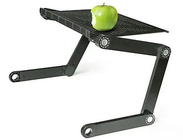 Druga oprema za računare i laptopove: Podesivi aluminijumski stalak/stočić za laptop - Višenamenski dizajn — 8