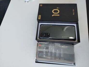 xiaomi telefonlari: Xiaomi Mi 10T Pro, 256 GB, rəng - Qara, 
 Düyməli, Barmaq izi