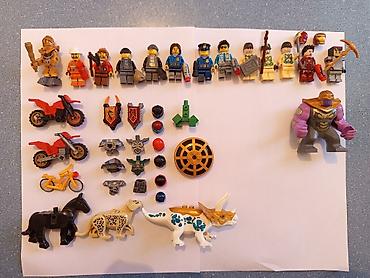 упаковочные коробки: LEGO: 13 фигурок с аксессуарами +1 большая фигурка 3 транспорта 3 — 2