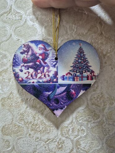 Yeni il oyuncaqları və bəzəkləri: Yeni il üçün əl işi bəzəklər və qapı asmaları - Temalar: at — 7