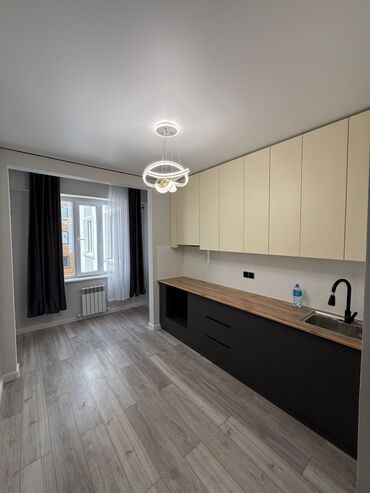 квартиры в канте продажа: 1 бөлмө, 38 кв. м, Элитка, 2 кабат, Евроремонт