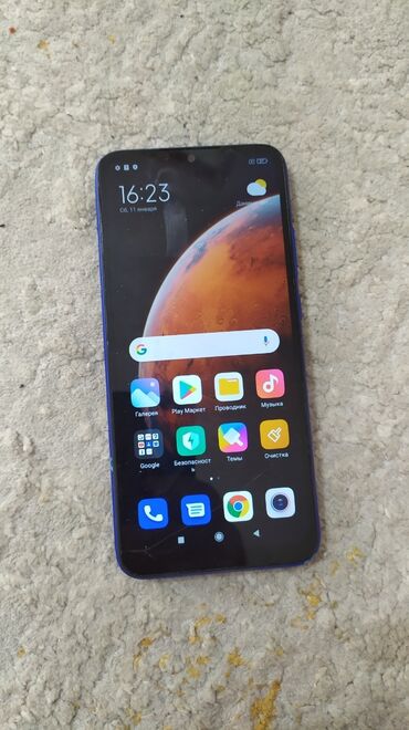 Redmi: Redmi, Redmi 9A, Б/у, 32 ГБ, цвет - Синий, 2 SIM