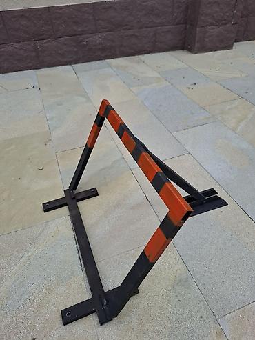 bor masin: Metal parkinq yerinin blokoru (qatlanan) - Material: qalın divarlı — 1