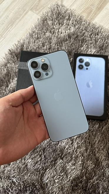 redmi note pro 13: IPhone 13 Pro Max, Б/у, 512 ГБ, Sierra Blue, Коробка, 100 % — 9