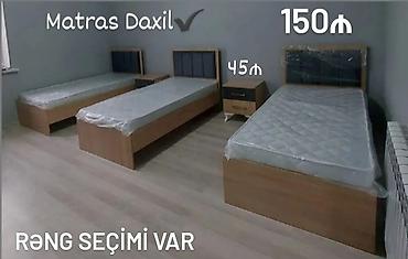 *Yeni ✨Çarpayı (tək nəfərlik) 150Azn* 🔹İstehsal Rusiya Laminat 18/lik