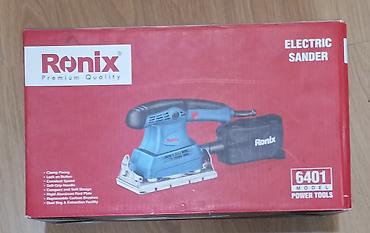 dülgər aləti: Ronix 6401 elektrik zımpara aparatı Xüsusiyyətlər: - Premium Quality — 1