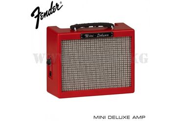 Динамики и музыкальные центры: Портативный комбоусилитель Fender Mini Deluxe Amp MD20 продуман до