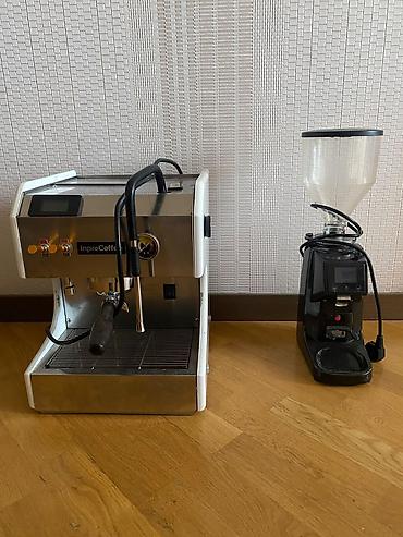 kofe aparatlari: Cofe aparatı Grinder (kofe üyüdən) İksidə işlək veziyetdedi Coffe — 1
