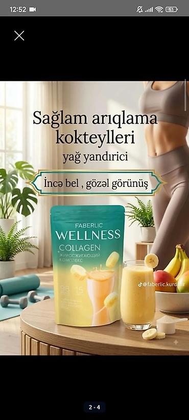 whey protein isolate: Məhsul: Faberlic Wellness Collagen kokteylləri Təsvir: - Kollagenli — 1
