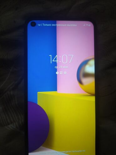 Samsung: Samsung Galaxy A11, Колдонулган, 32 ГБ, түсү - Кара, 2 SIM